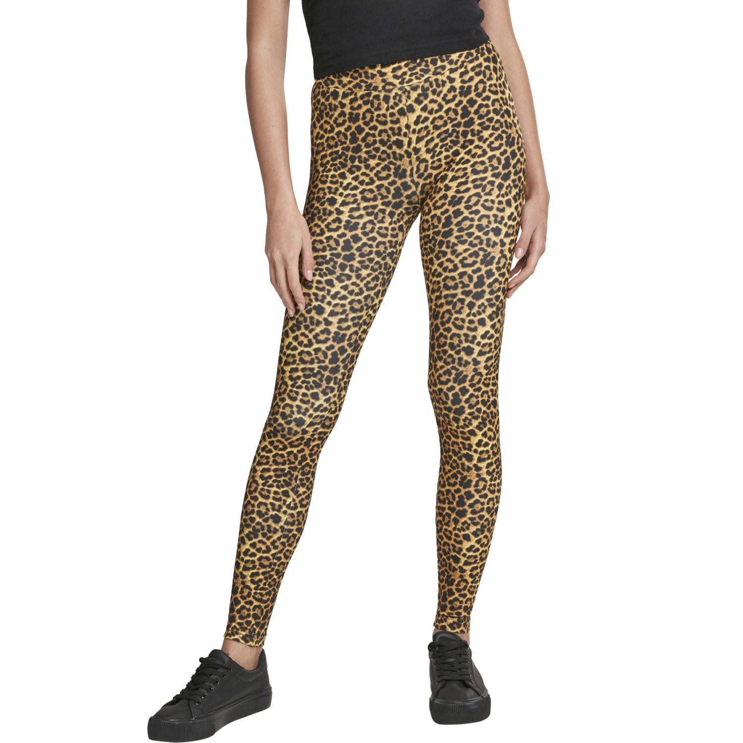 Urban Classics Ladies - Pattern Leggings leopard