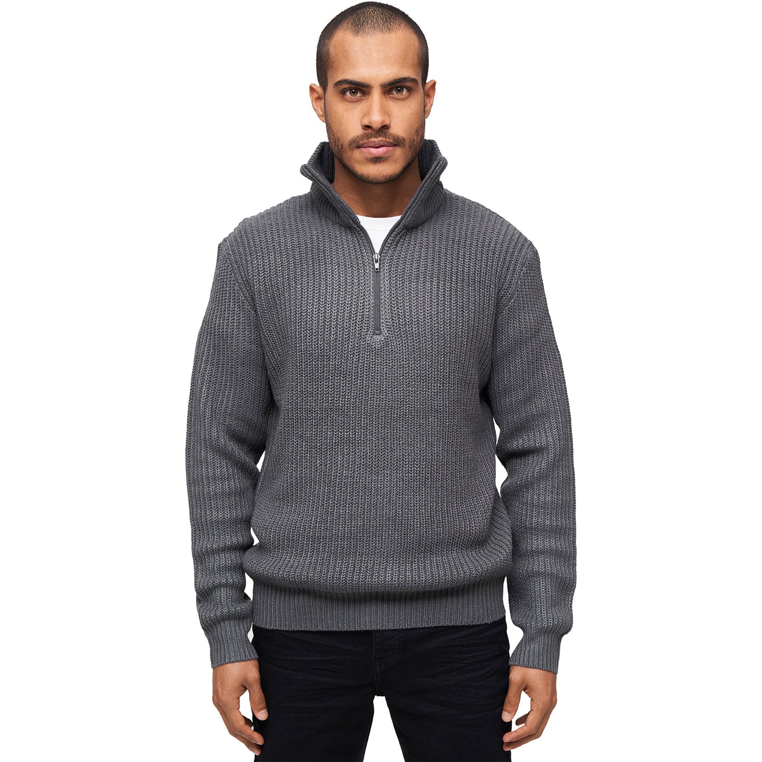 Brandit MILITARY Army Marine Troyer Sweater anthracite