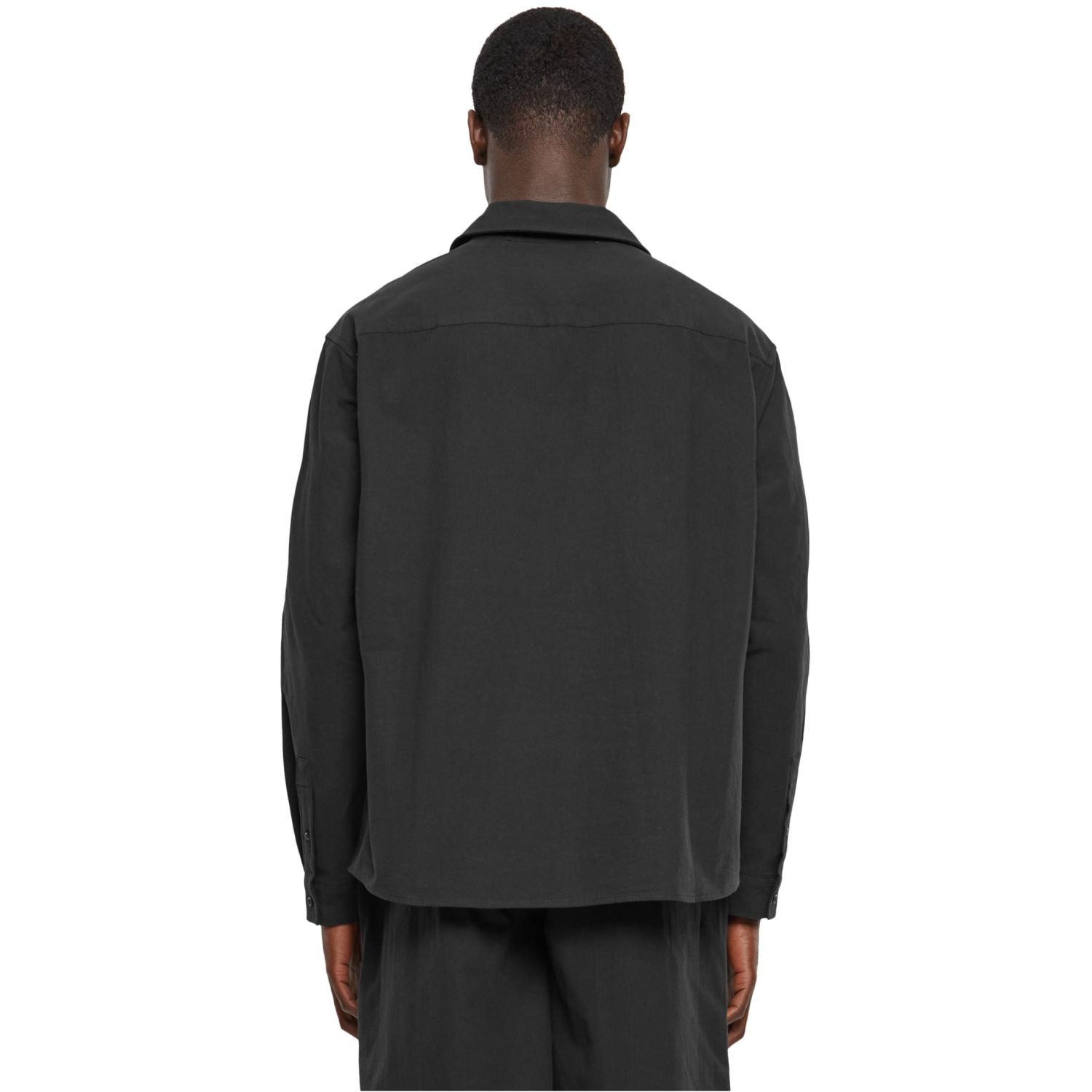 Urban Classics - Basic Crepe Shirt black