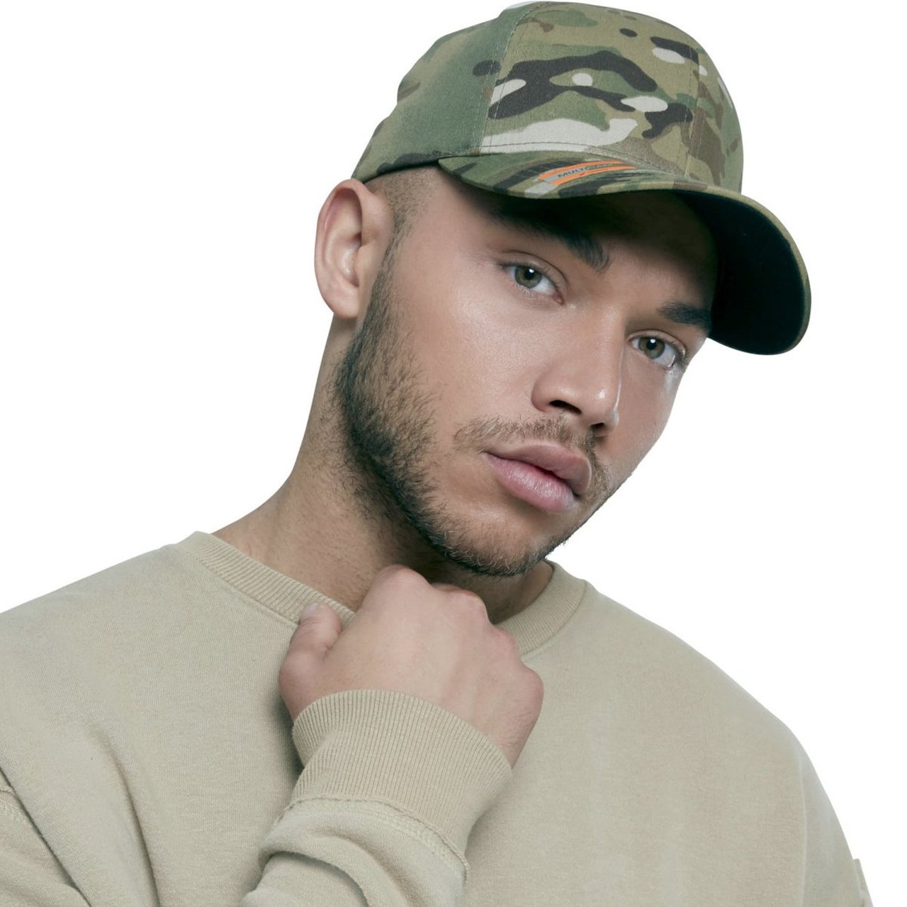 Flexfit Stretchable Multicamo Cap - wood camo