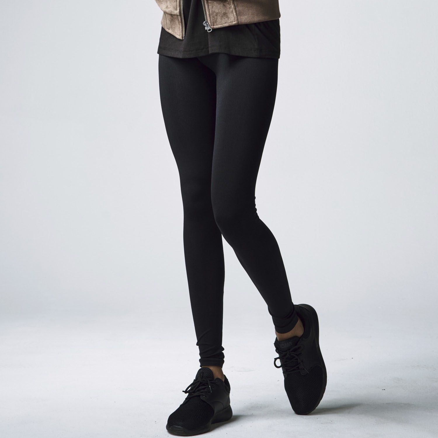 Urban Classics Femme - PA Leggings noir - XS