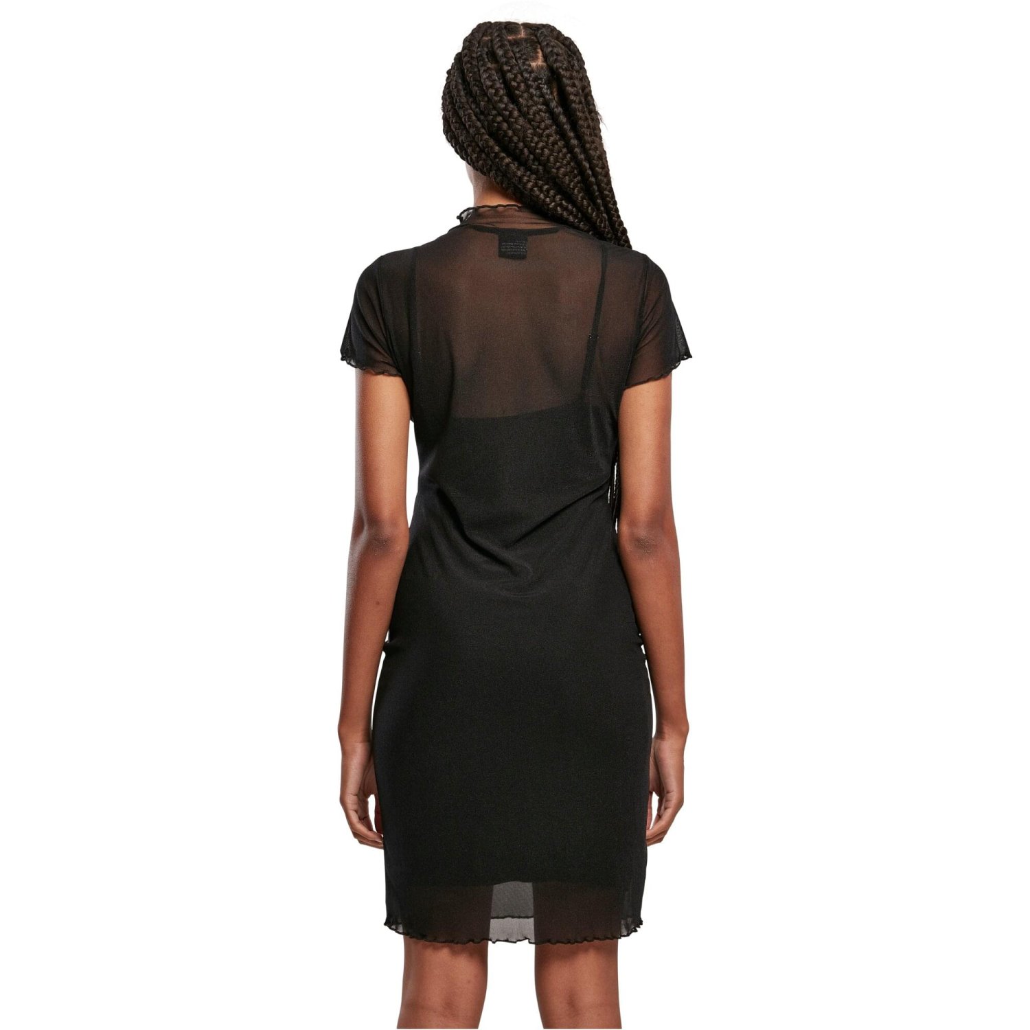 Urban Classics Ladies - Mesh Double Layer Dress