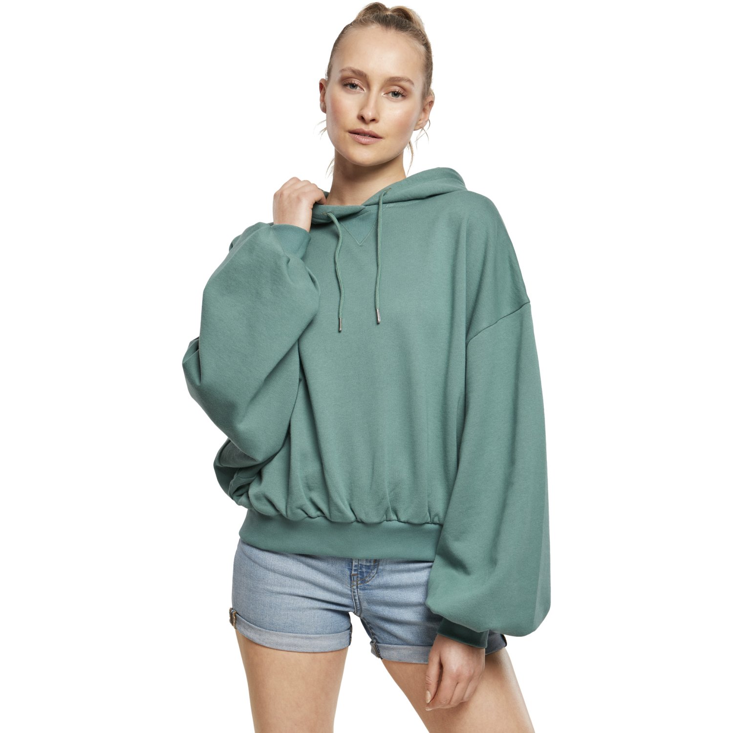 Urban Classics Ladies - ORGANIC Oversized Hoody pale
