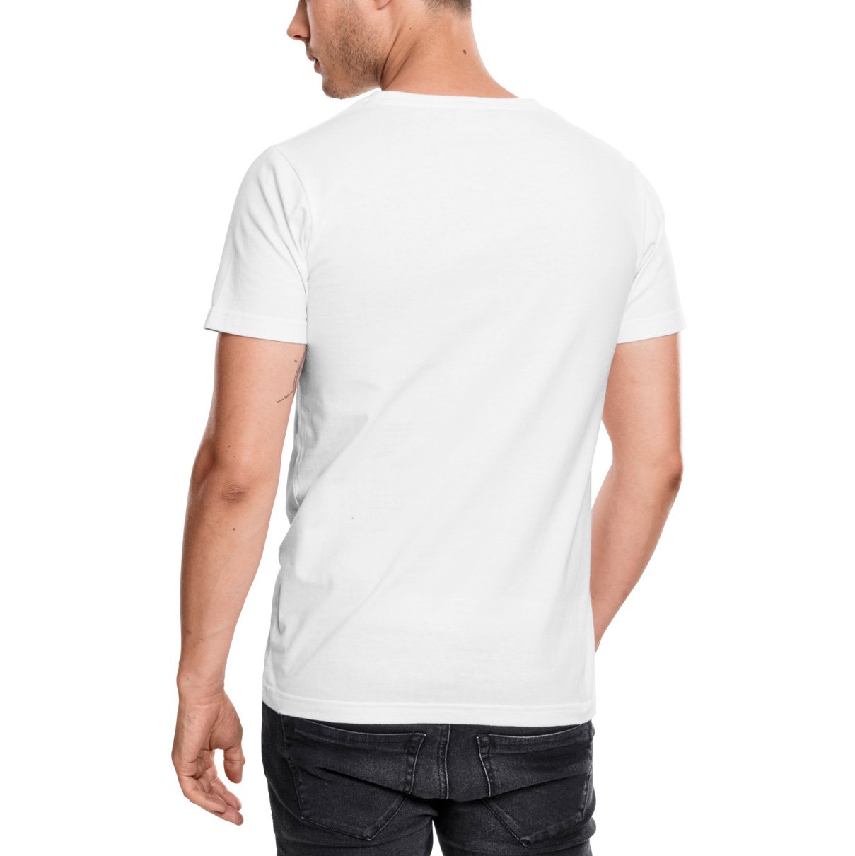 Urban Classics - SLUB Shirt with Imitation Leather Pocket