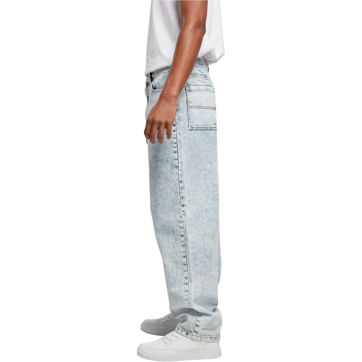 Urban Classics - Loose Baggy Hip Hop Denim 90s Jeans light