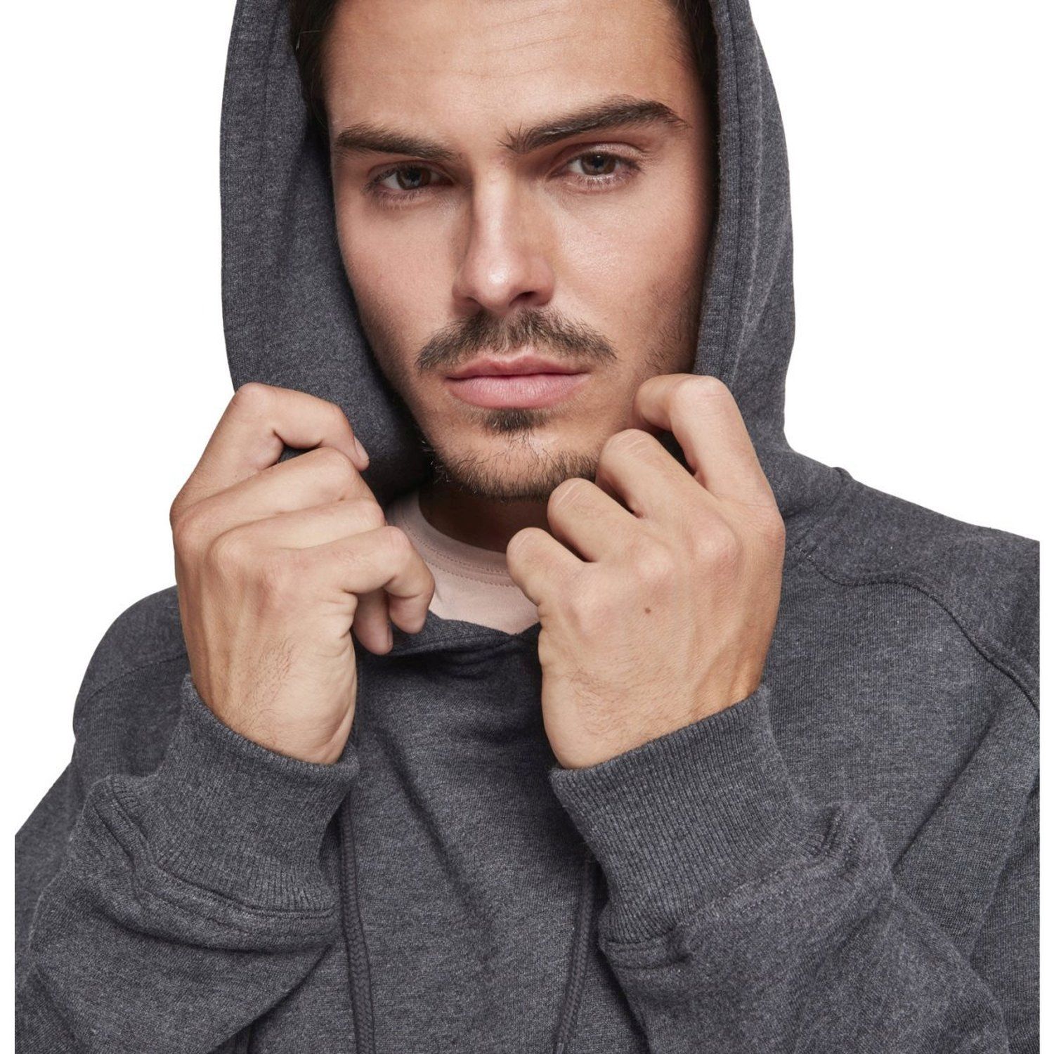 Urban Classics - Blank Sweat à capuche charcoal - 3XL