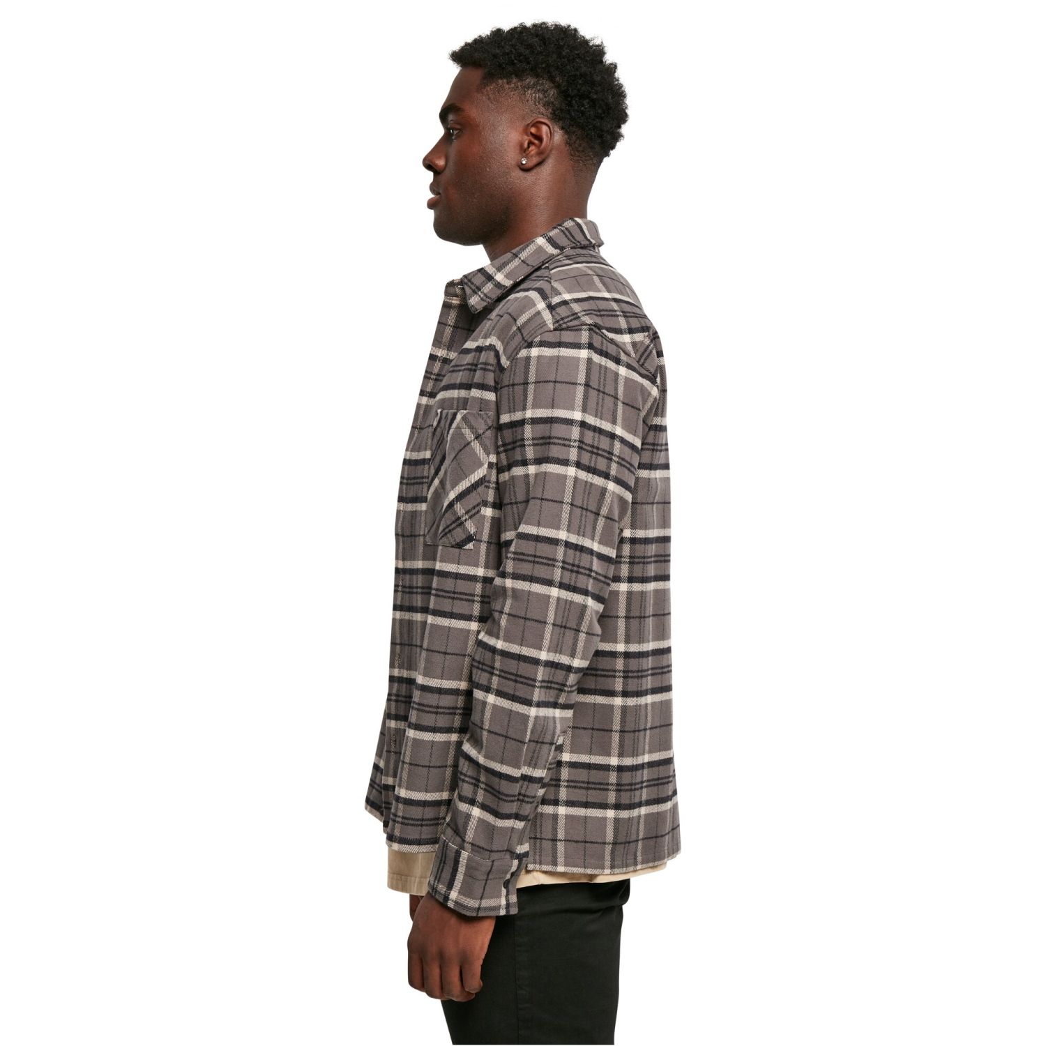 Urban Classics - Boxy Oversized Kane Check Chemise