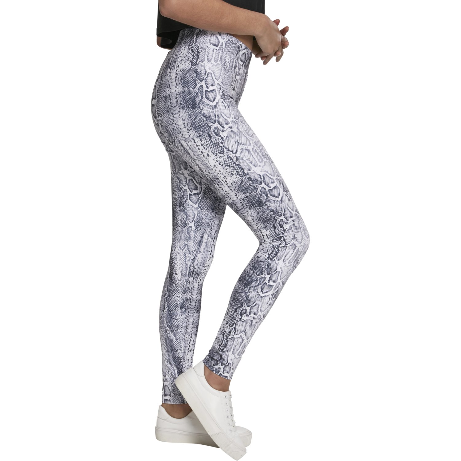 Urban Classics Ladies - Animal Pattern Stretch Leggings