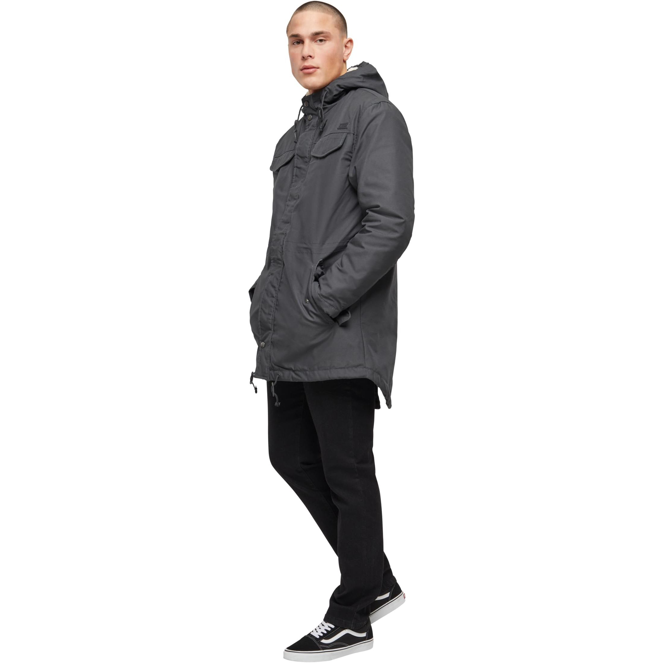 Brandit - MARSH LAKE Winter Parka anthracite