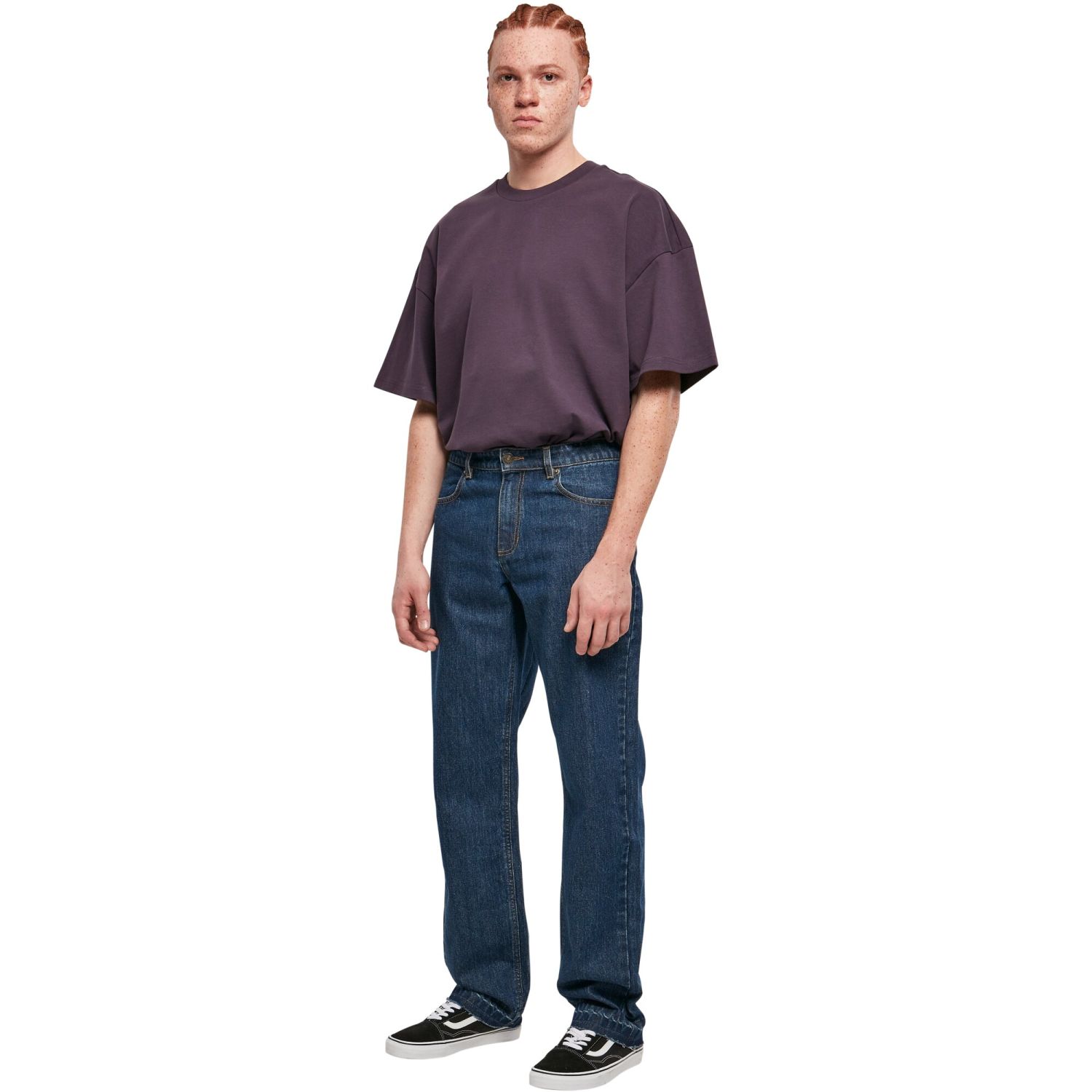 Urban Classics - Loose-Fit Denim Jeans indigo washed