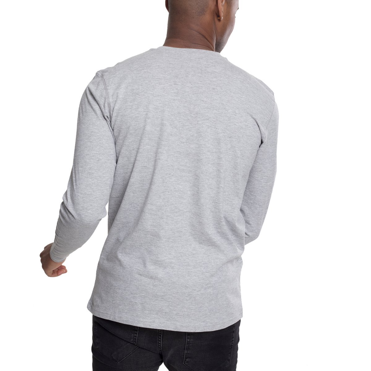 Urban Classics - HENLEY Long Sleeve Shirt