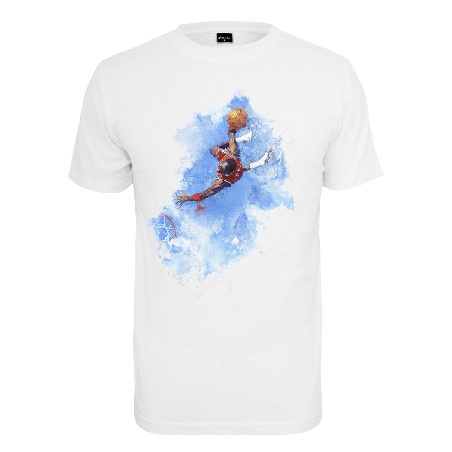 Mister Tee Grafic Shirt - BASKETBALL CLOUDS white