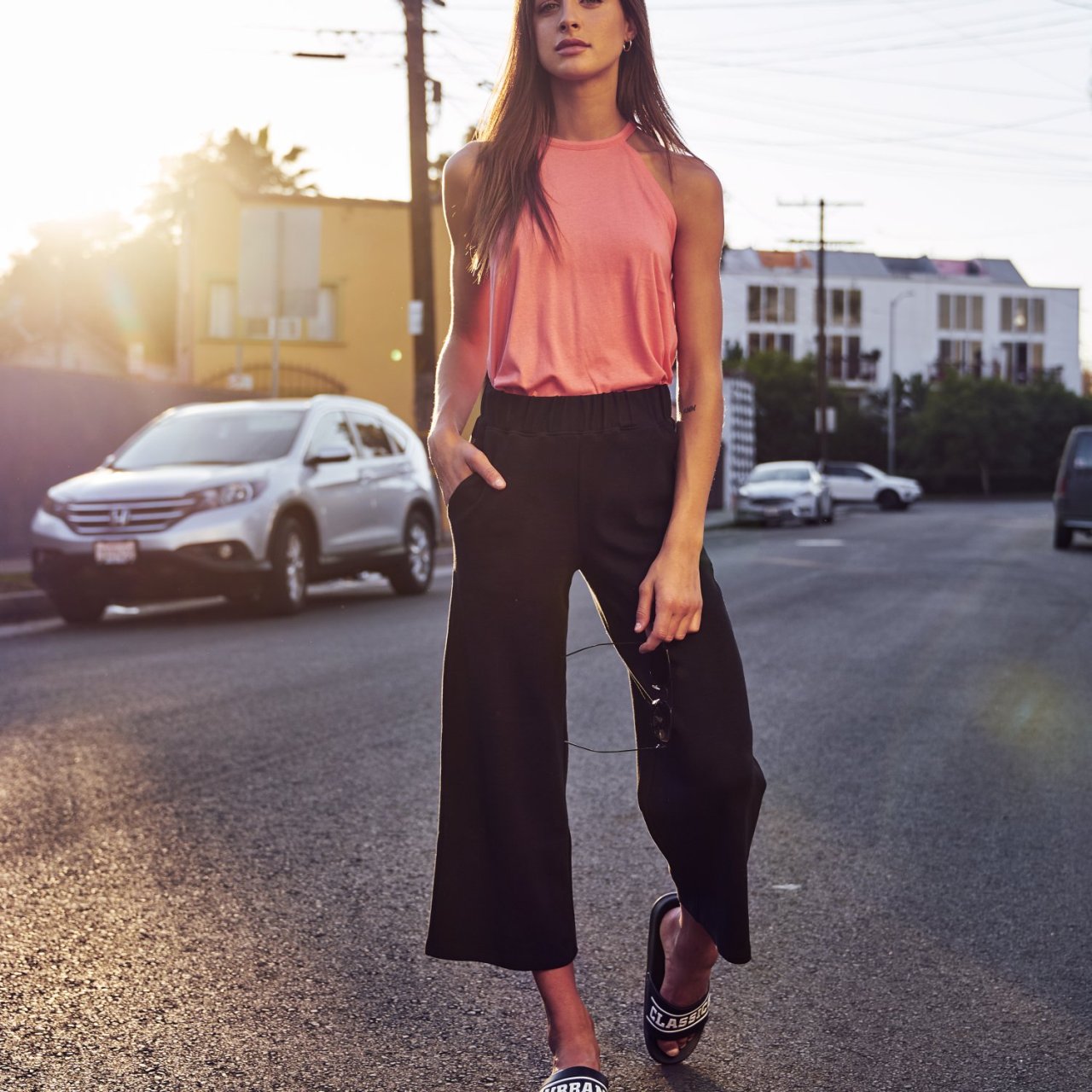 Urban Classics Ladies - Modal Culotte noir