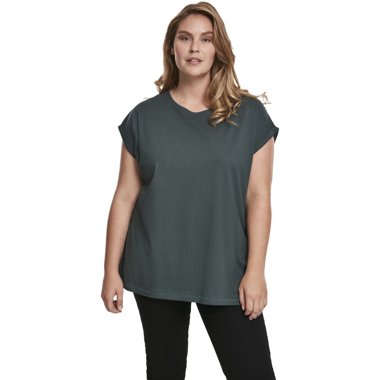 Urban Classics Ladies - EXTENDED SHOULDER Loose Shirt Top