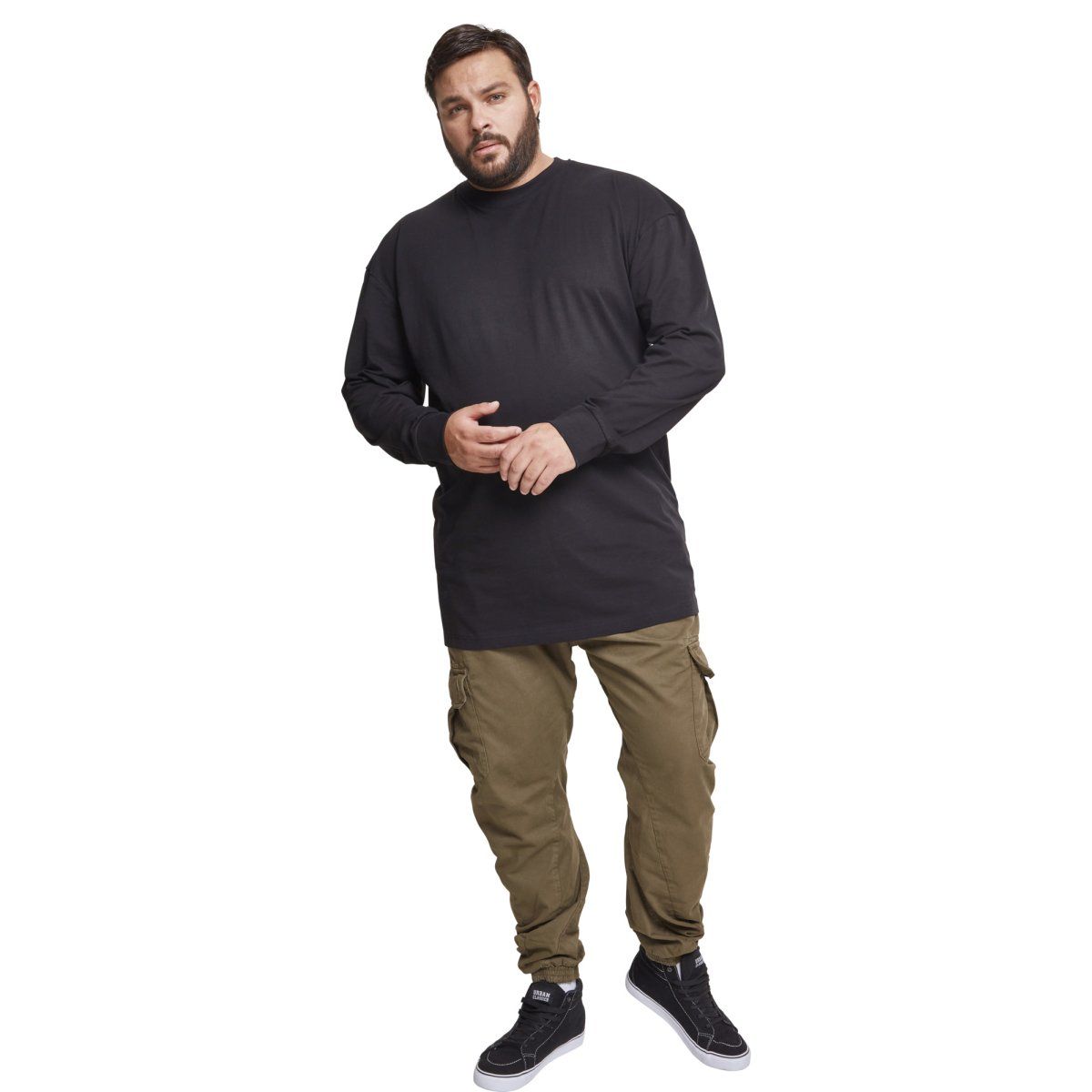 Urban Classics - Tall Manches Longues noir - XL