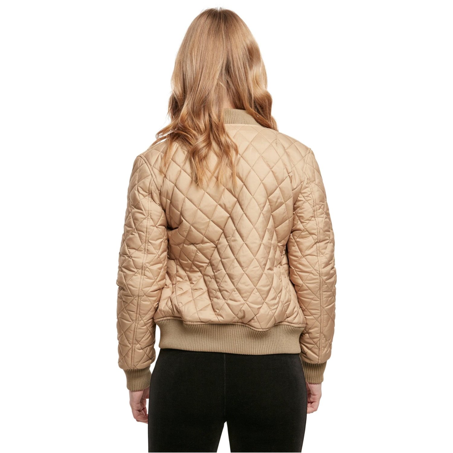 Urban Classics Ladies - DIAMANT BOMBER Nylon Steppjacke