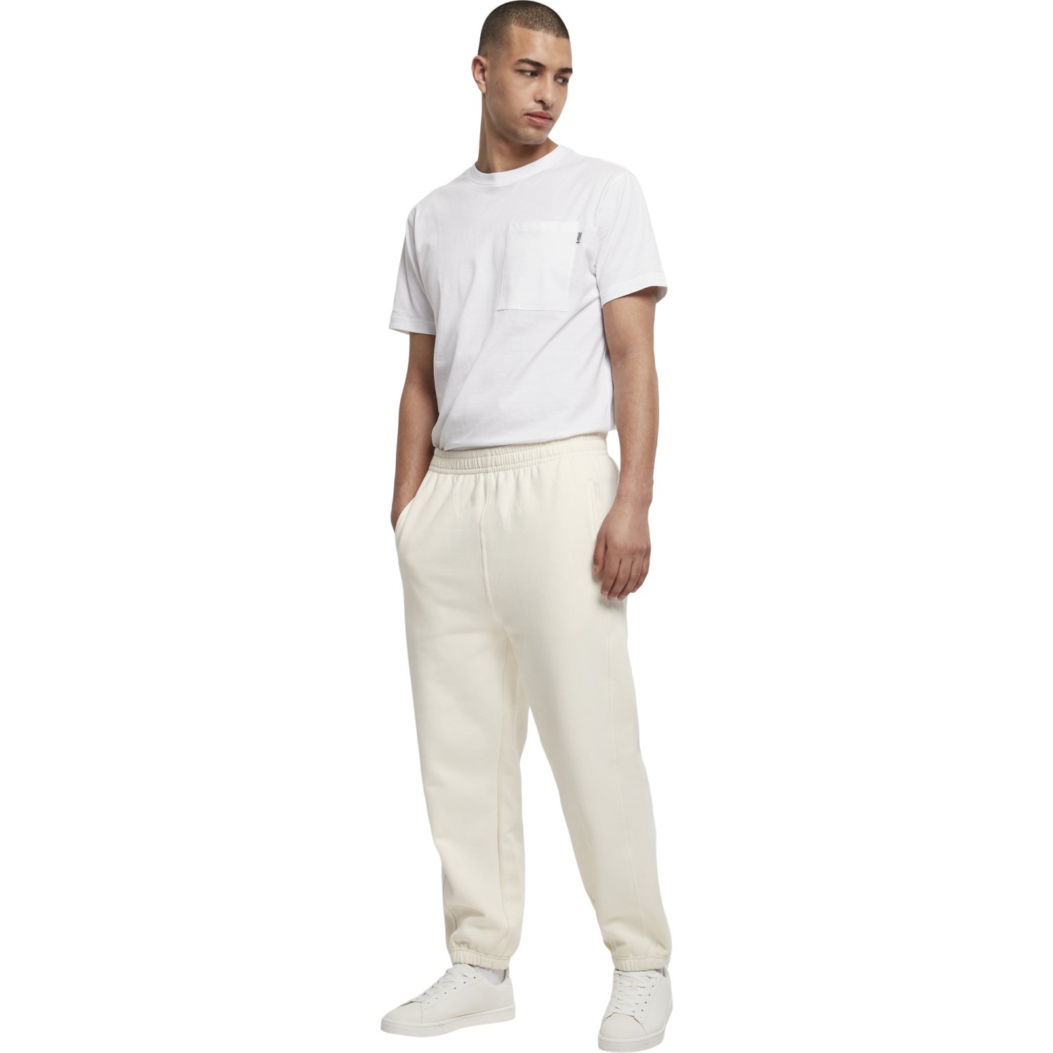 Urban Classics - Urban-Fit Sweatpant white sand begie