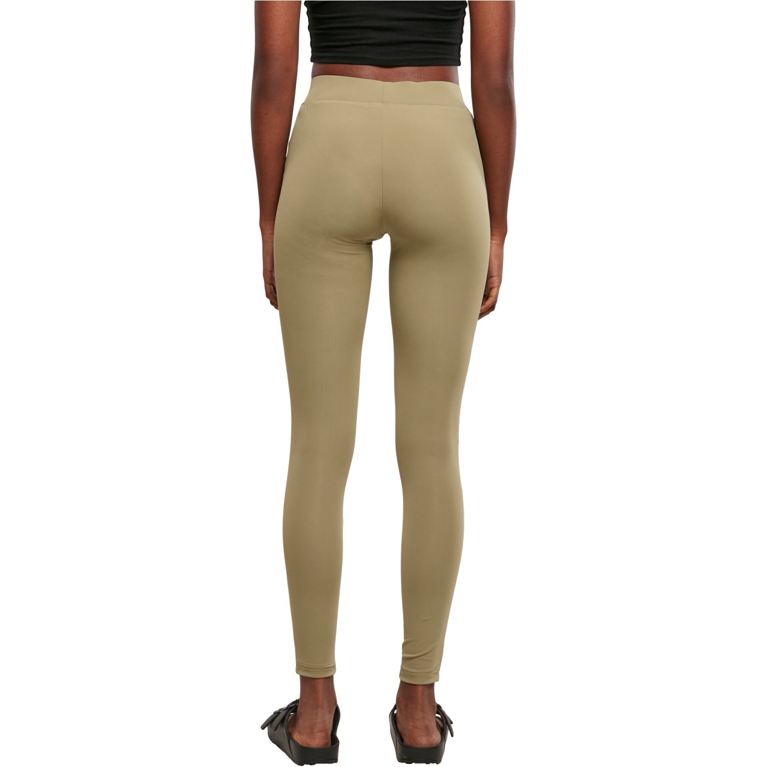 Urban Classics Ladies - TECH MESH Leggings khaki