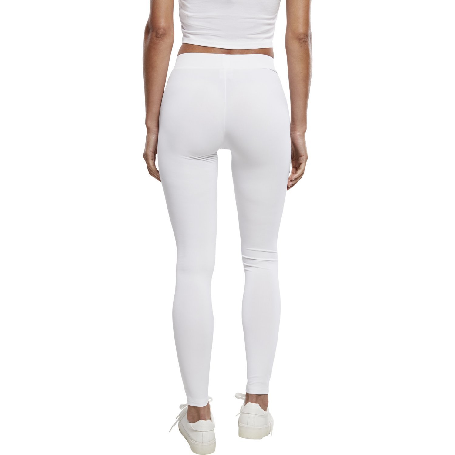 Urban Classics Ladies - TECH MESH Leggings blanc