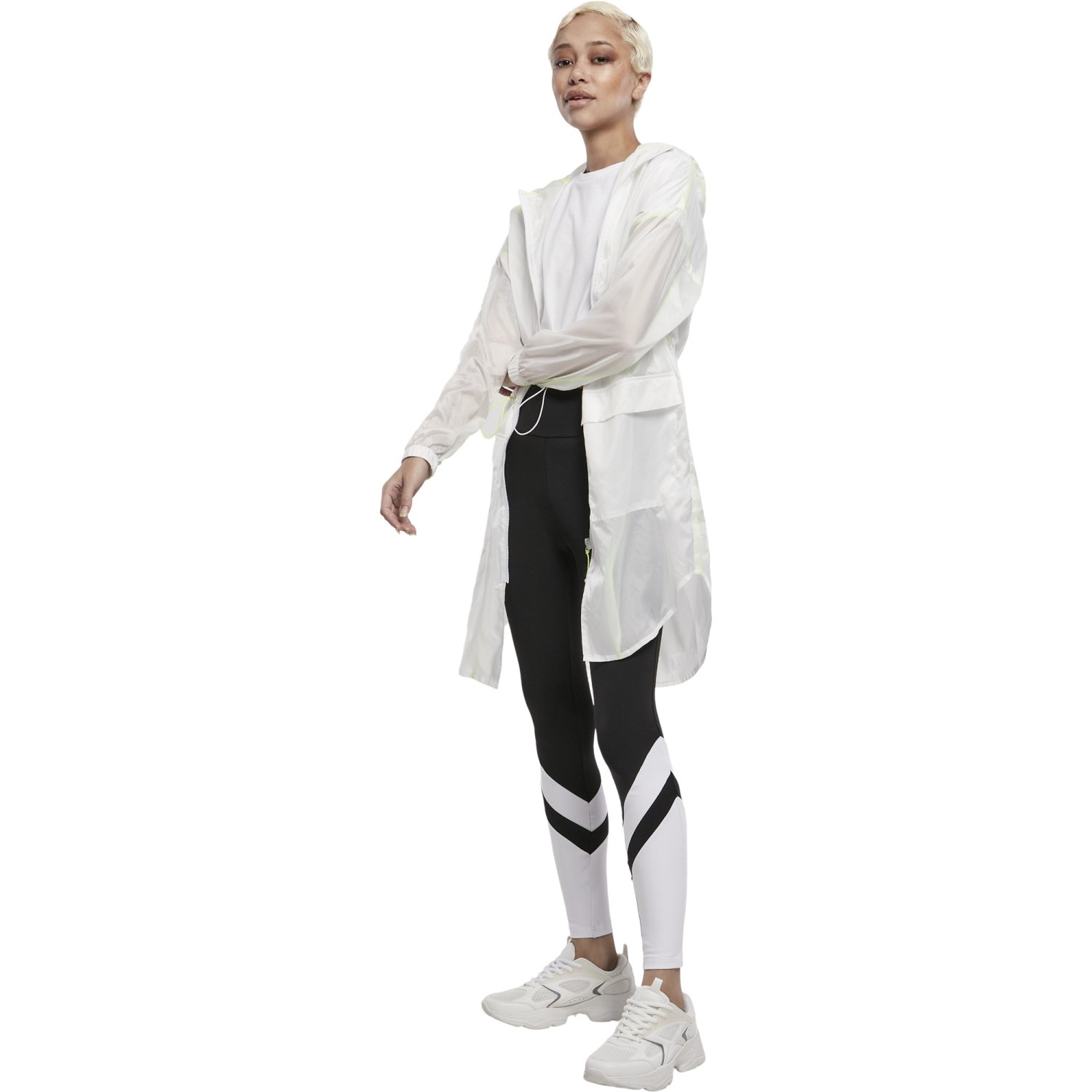 Urban Classics Ladies - Arrow High Waist Leggings noir