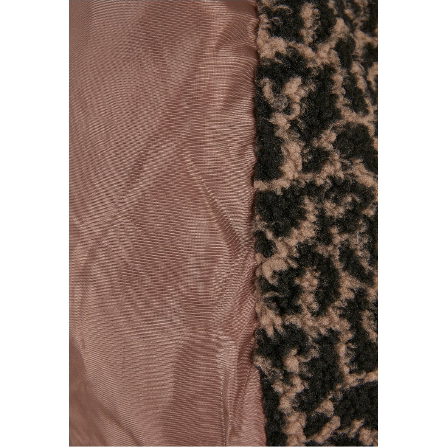 Urban Classics Ladies - Short Oversize Sherpa Jacke