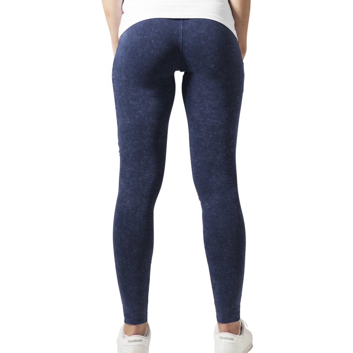 Urban Classics Ladies - DENIM JERSEY Leggings indigo