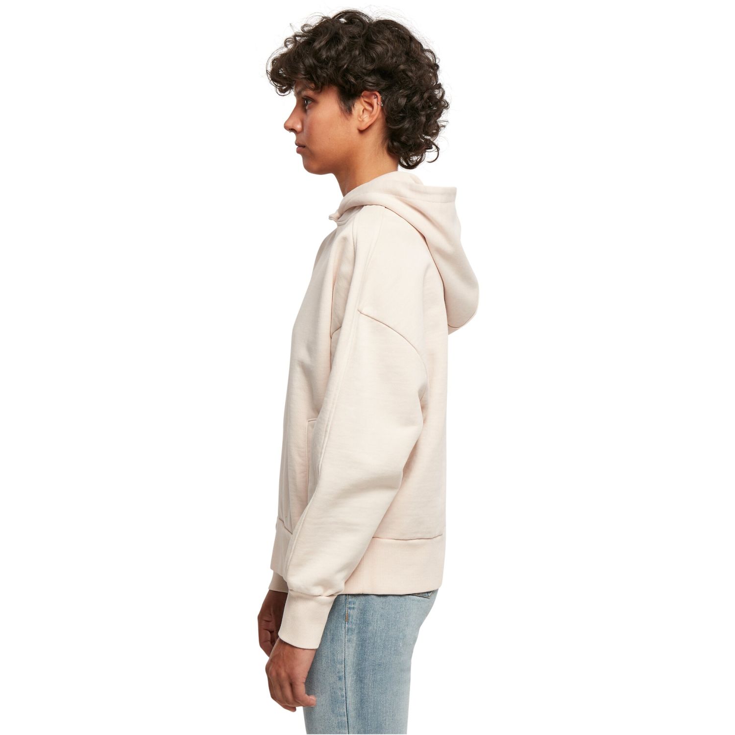 Urban Classics Ladies - Oversized Heavy Hoody pink