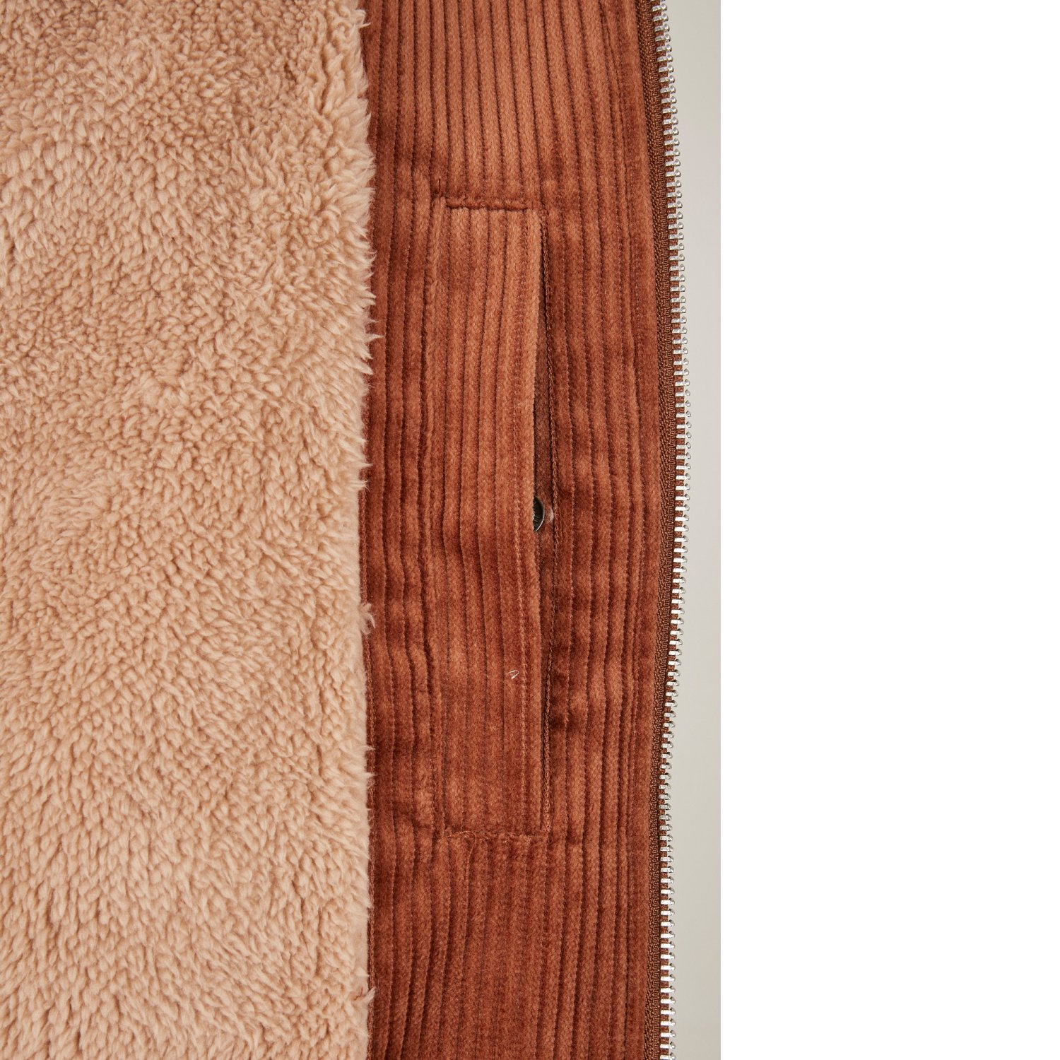 Urban Classics - Boxy Corduroy Jacket brown