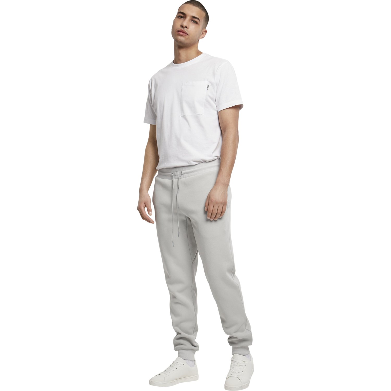 Urban Classics - BASIC Sweatpants lightasphalt grey