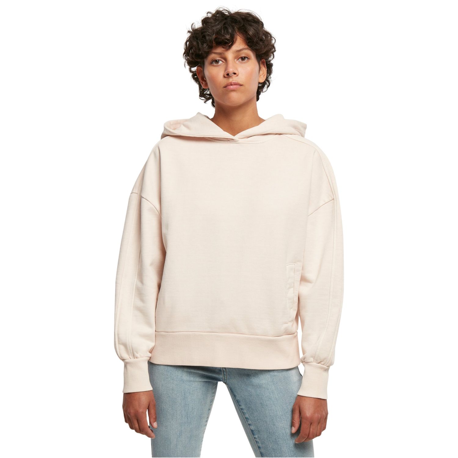 Urban Classics Ladies - Oversized Heavy Hoody pink