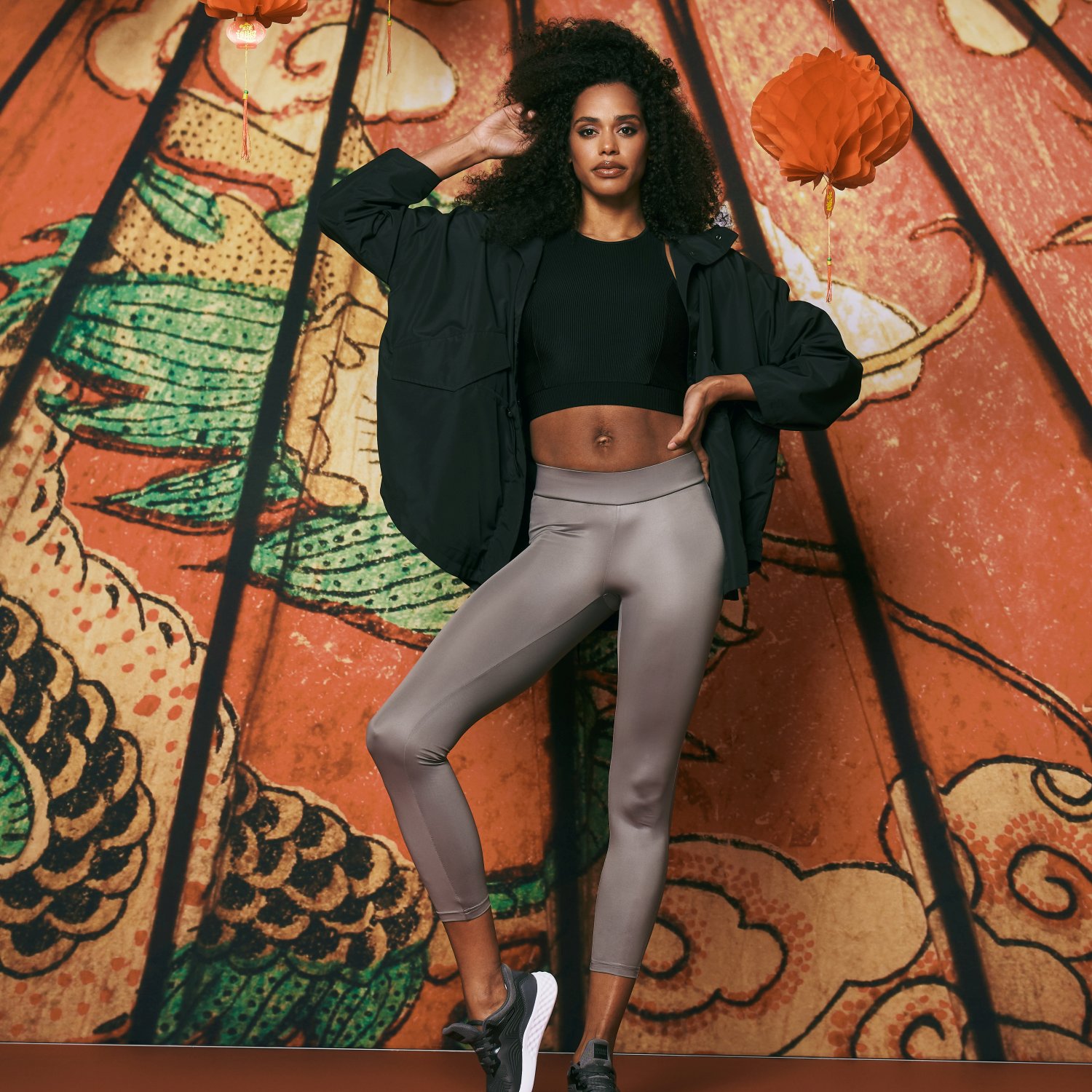 Urban Classics Ladies - Lederimitat Leggings