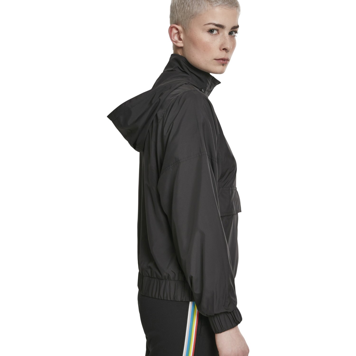 Urban Classics Ladies - PULL OVER Panel Jacke