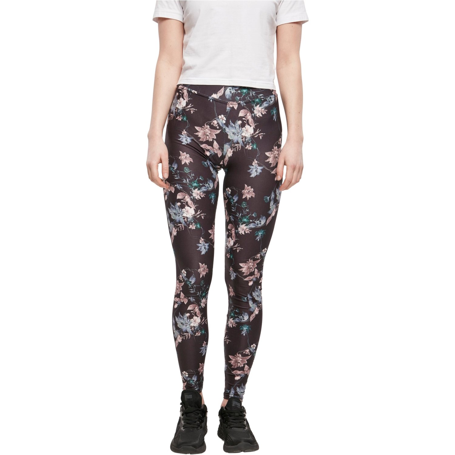 Urban Classics Ladies - ALL OVER PRINT Jersey Leggings