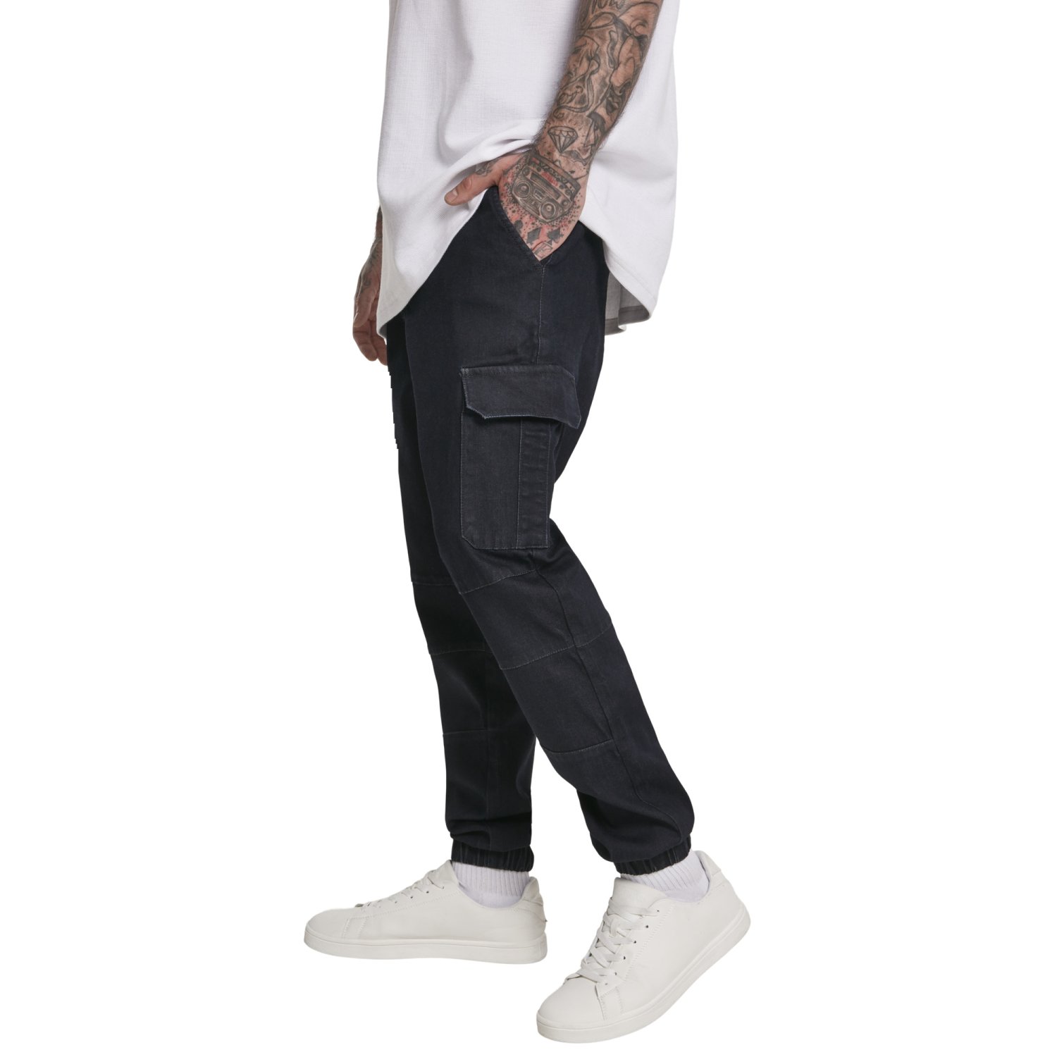 Urban Classics - CARGO Jogging Denim Jeans Pants
