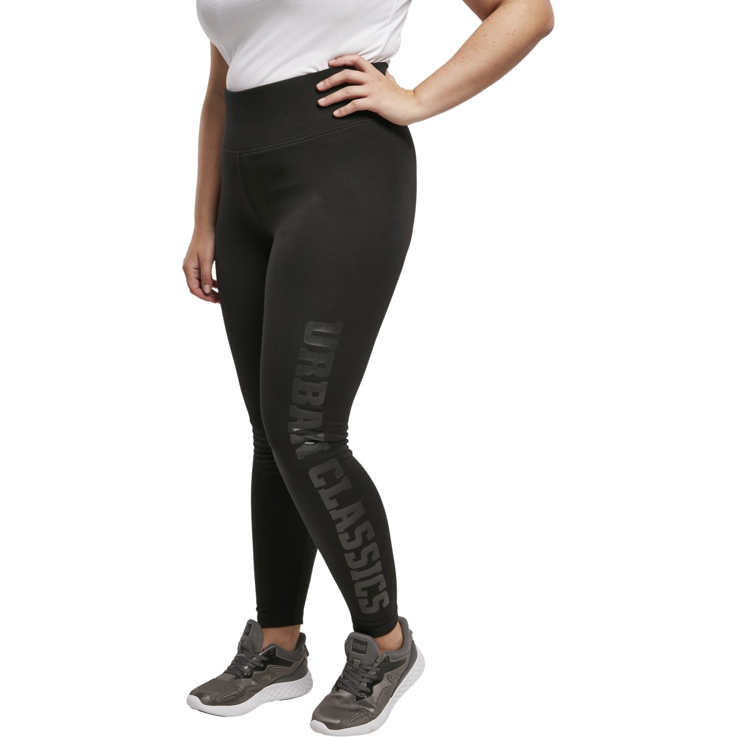 Urban Classics Ladies - High Waist Leggings schwarz