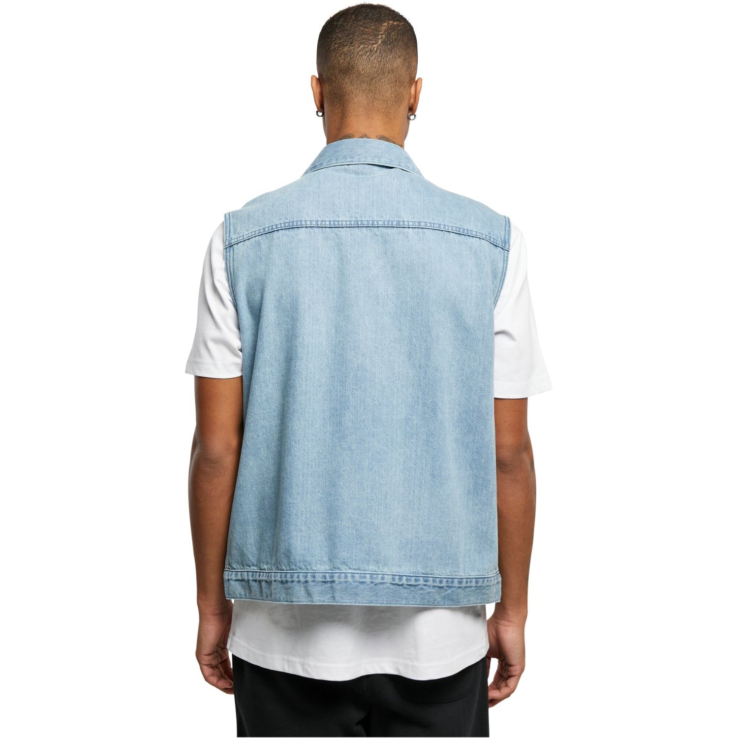 Urban Classics - DENIM Gilet light washed