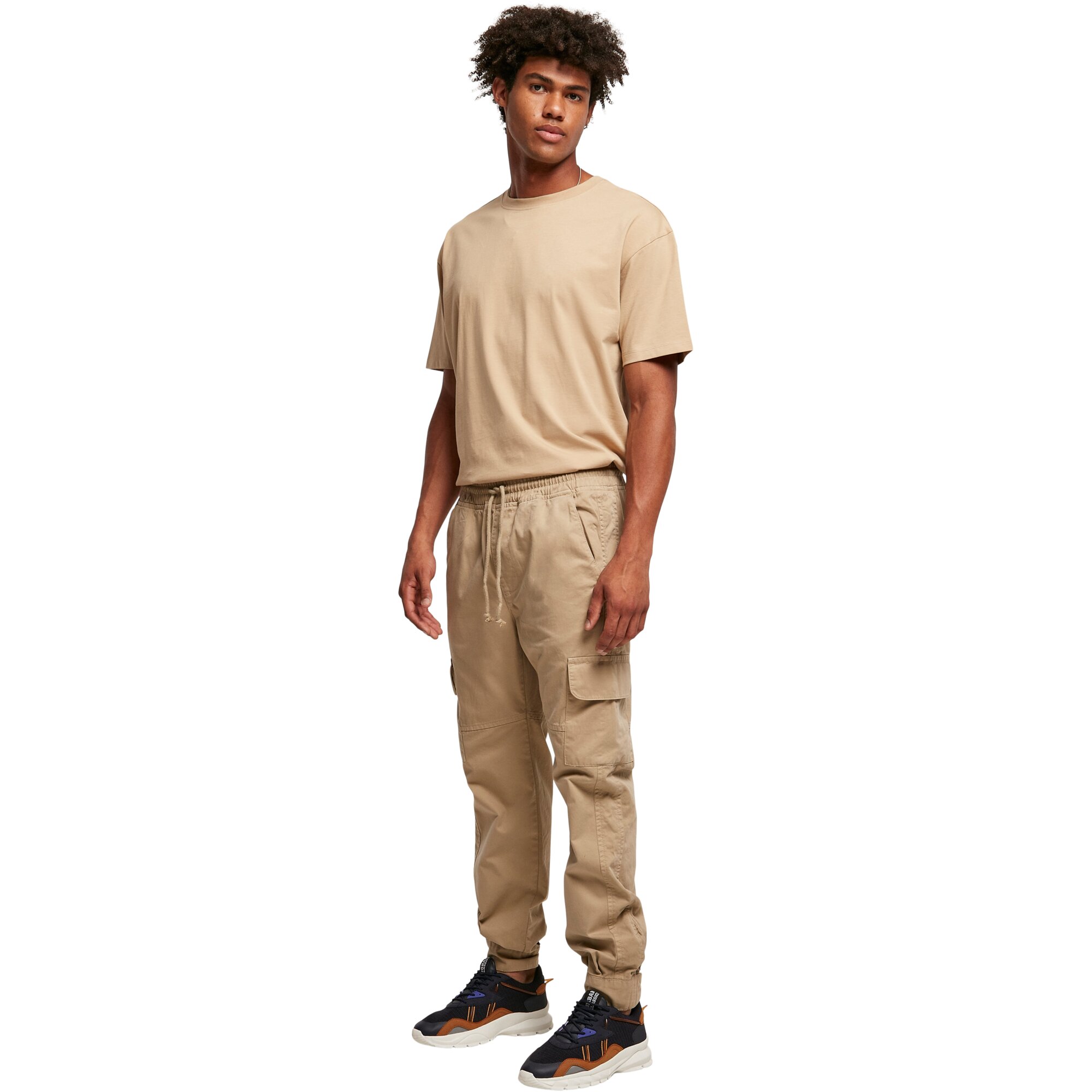 Urban Classics - Military Jogger Cargo Sweatpants beige