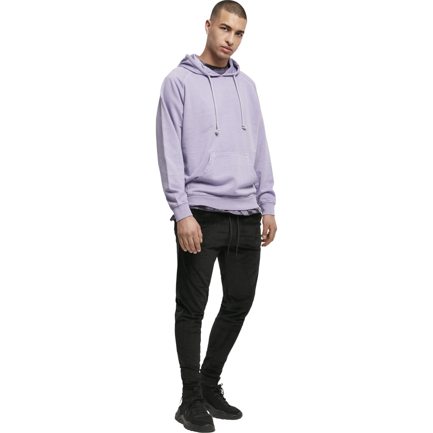 Urban Classics - OVERDYED Raglan Hoody lavender