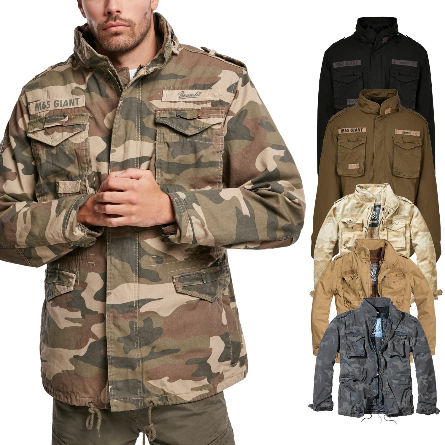 Brandit - M65 GIANT Vintage Parka All Weather Jacket
