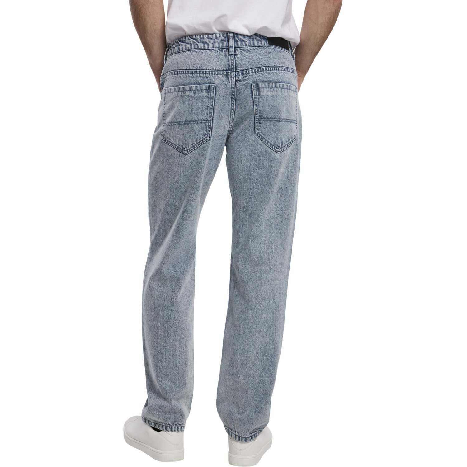 Urban Classics - Loose Baggy Hip Hop Denim Jeans acid wash