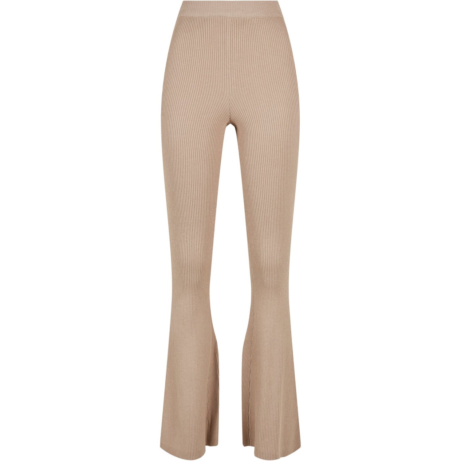 Urban Classics Ladies - Rib Knit Bootcut Leggings
