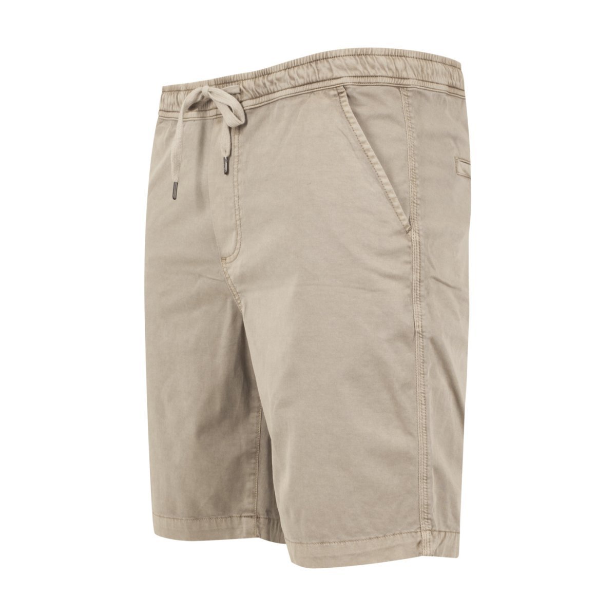 Urban Classics - Stretch Twill Joggshorts sand beige