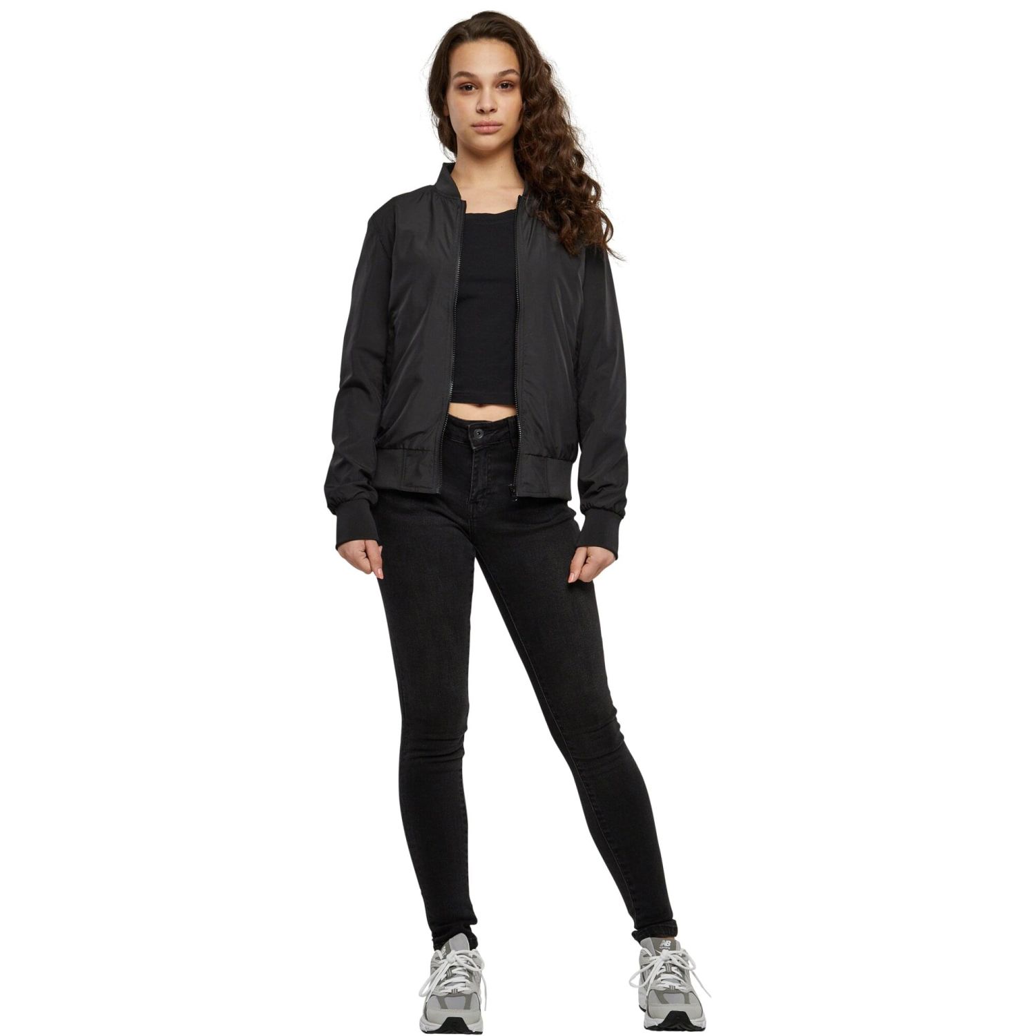 Urban Classics Ladies - LIGHT BOMBER Jacket black