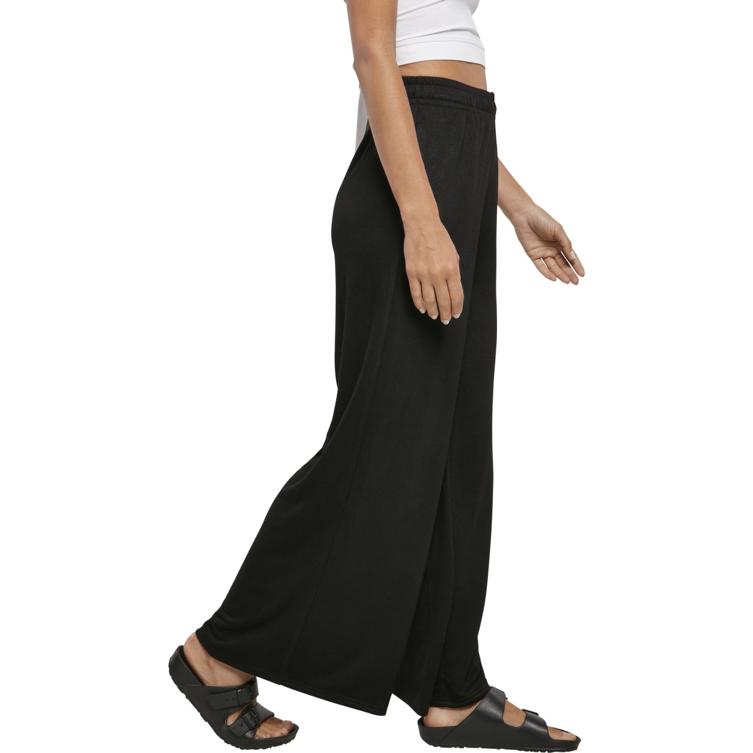 Urban Classics Ladies - Culotte SweatpantsPants black