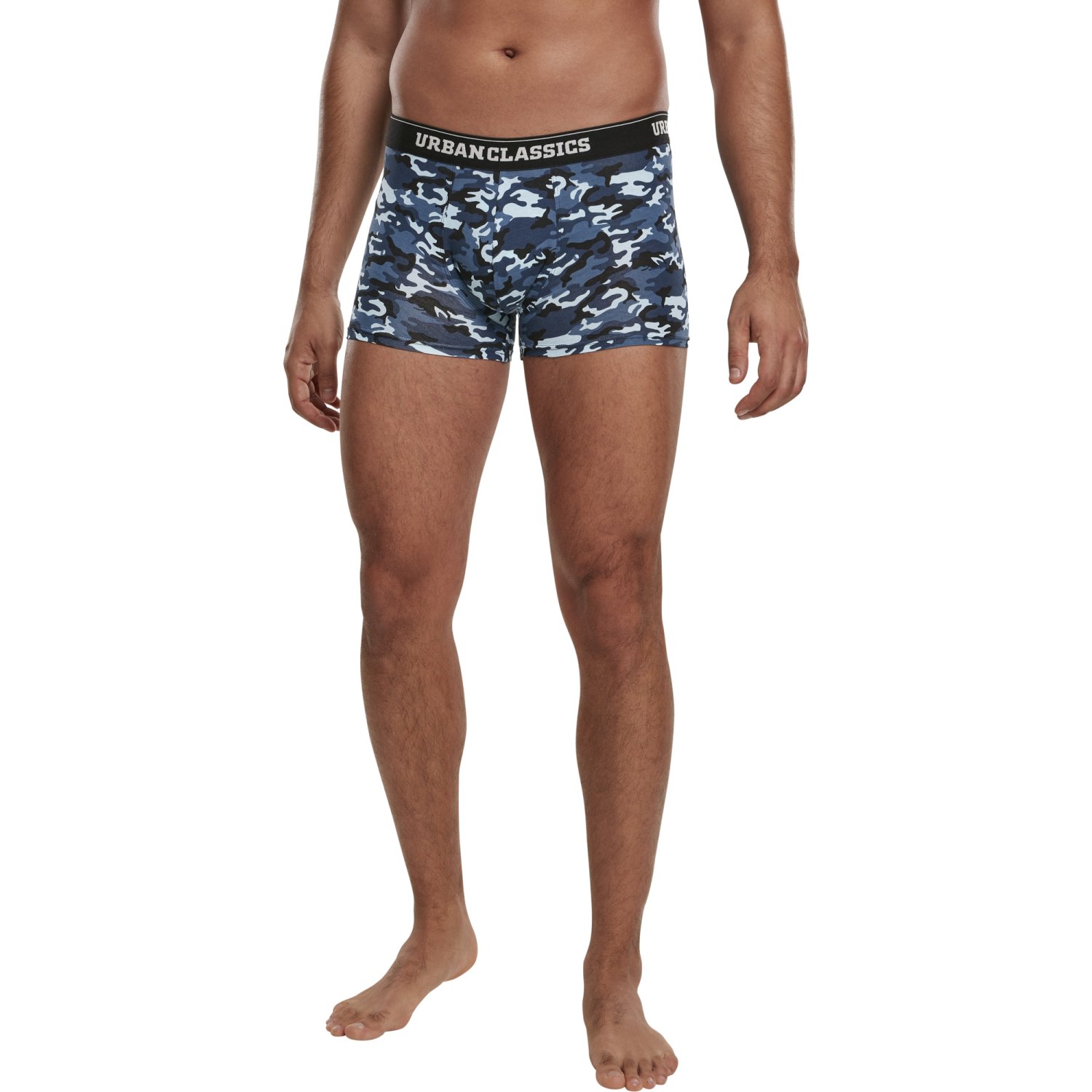 Urban Classics - Boxer Shorts 3-pack camo / noir