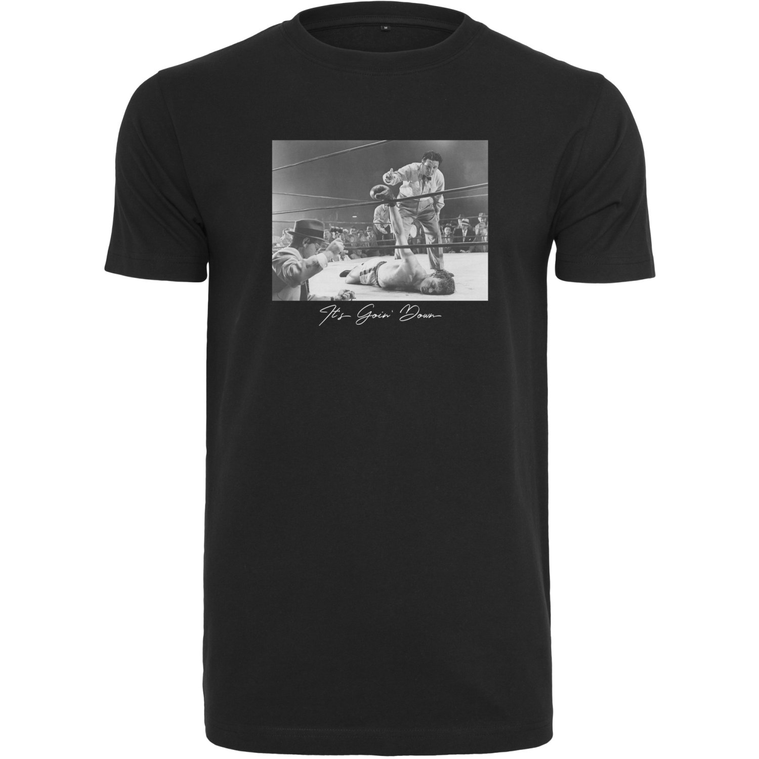 Mister Tee Shirt - GOING DOWN noir