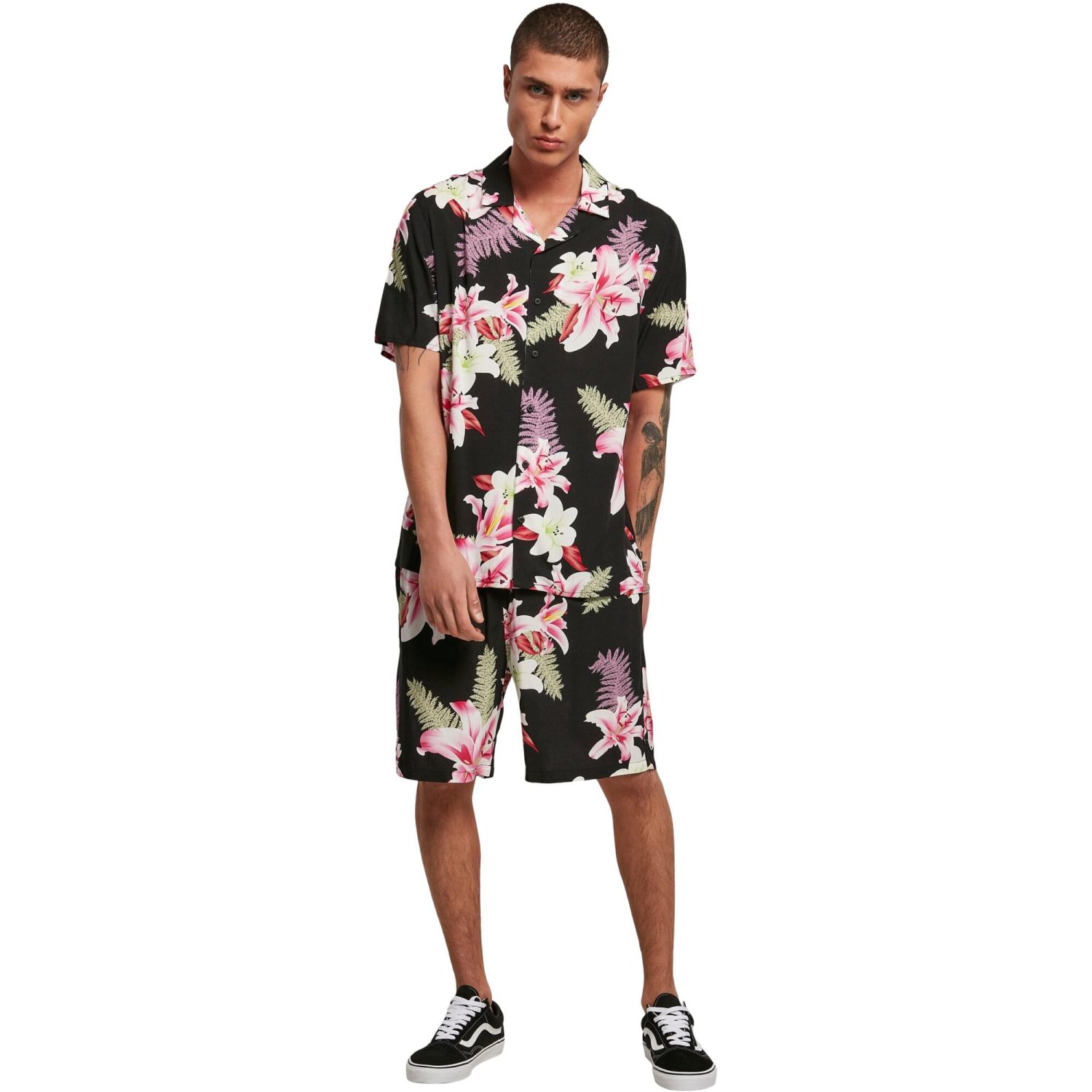 Urban Classics - Viscose Resort Shirt Chemise jungle