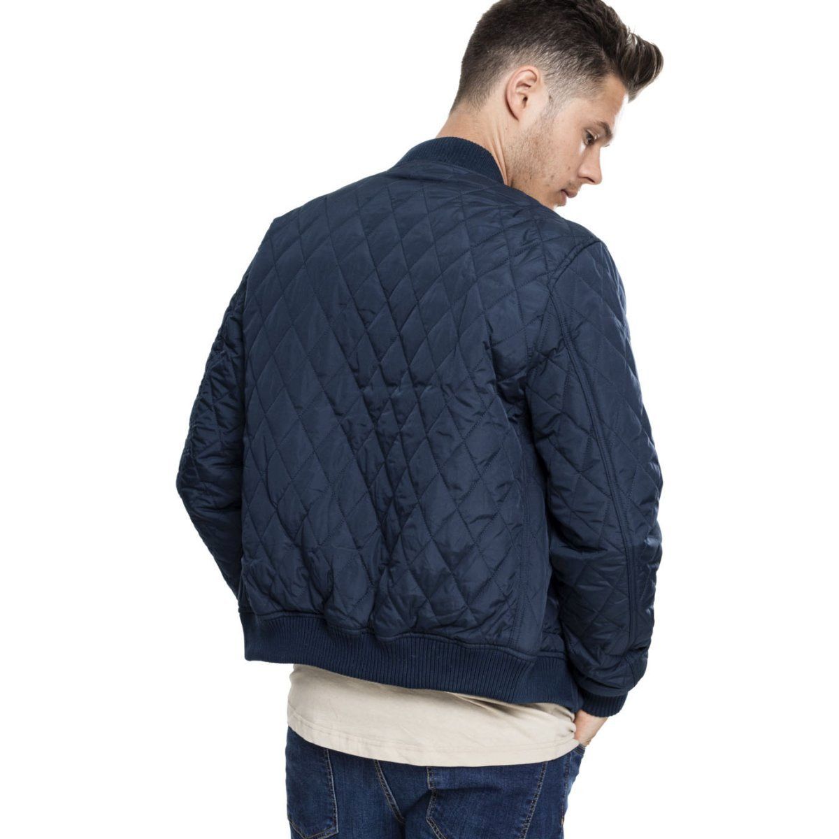 Urban Classics - DIAMOND Quilt Nylon Übergangsjacke