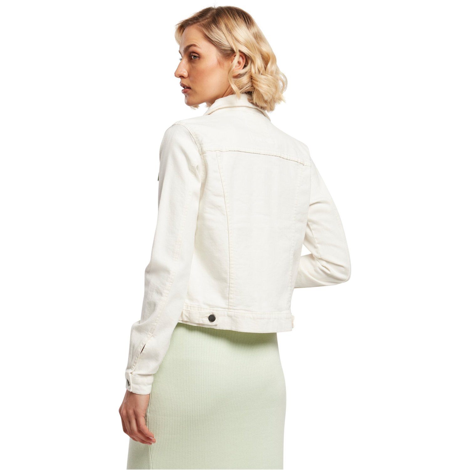 Urban Classics Ladies - Short Organic Denim Veste