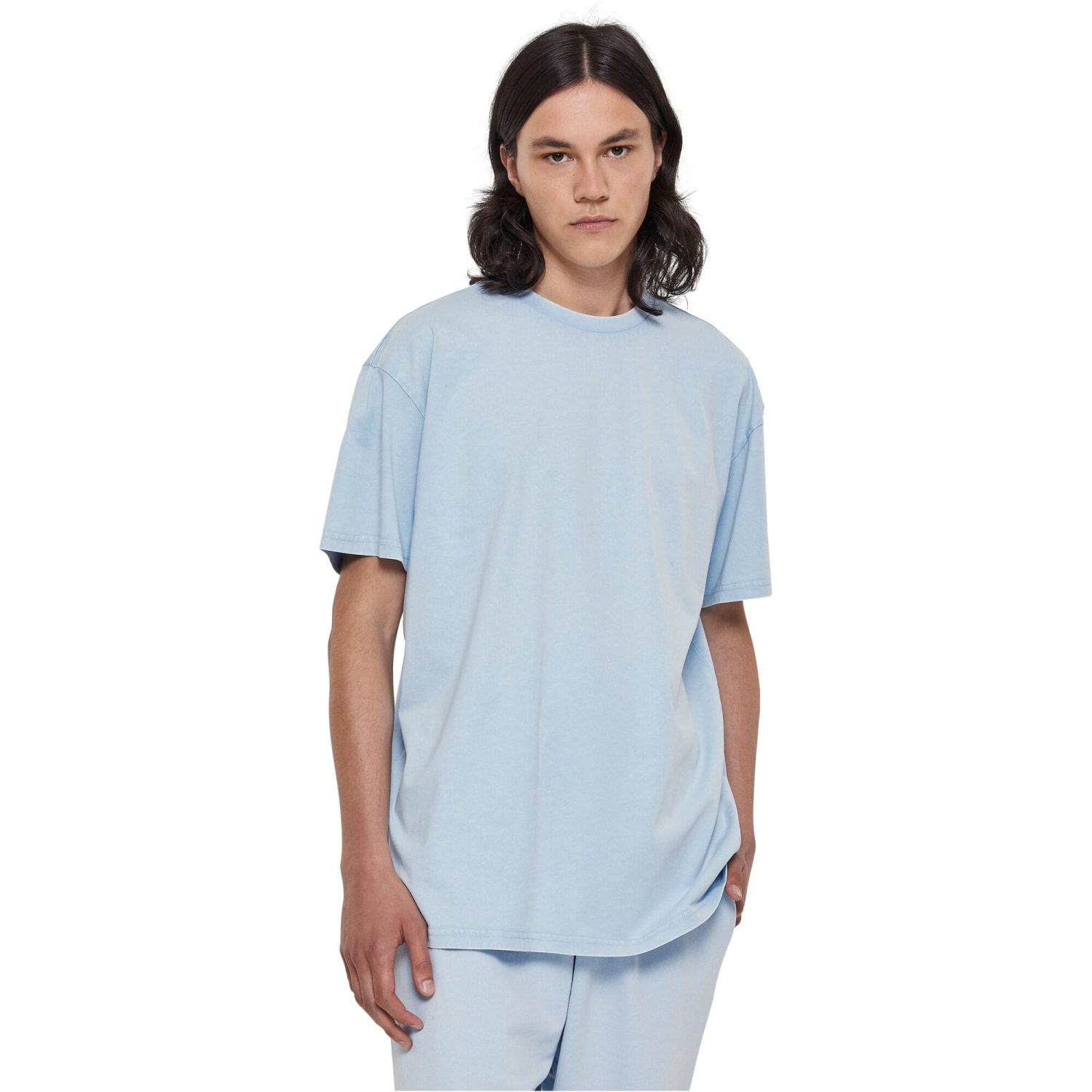 Urban Classics - Heavy Oversized Acid Wash balticblue